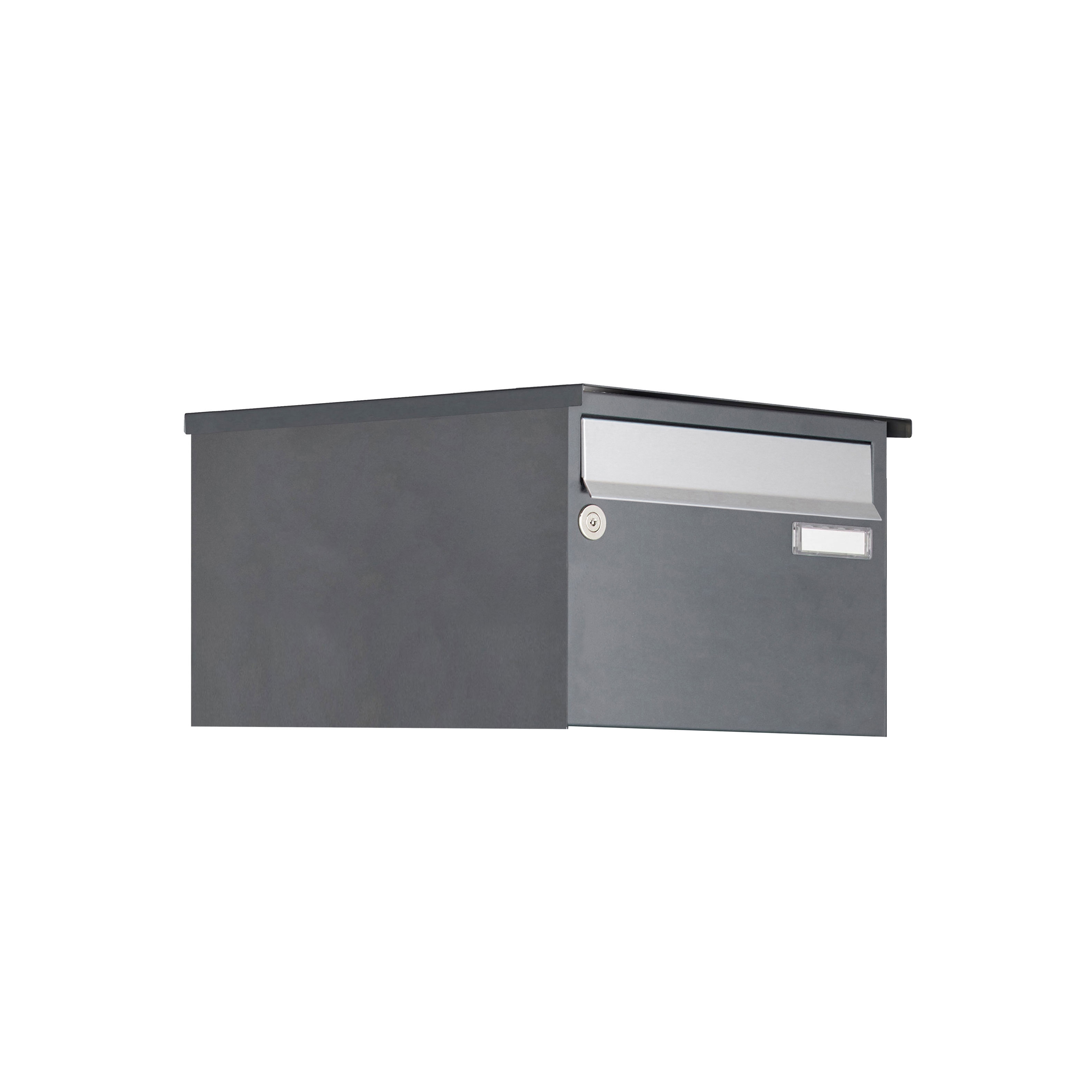1er Aufputz Briefkastenanlage Design BASIC Plus 385 XA 220 - Edelstahl - RAL nach Wahl 1er Aufputz Briefkastenanlage Design BASIC Plus 385 XA 220 - Edelstahl - RAL nach Wahl