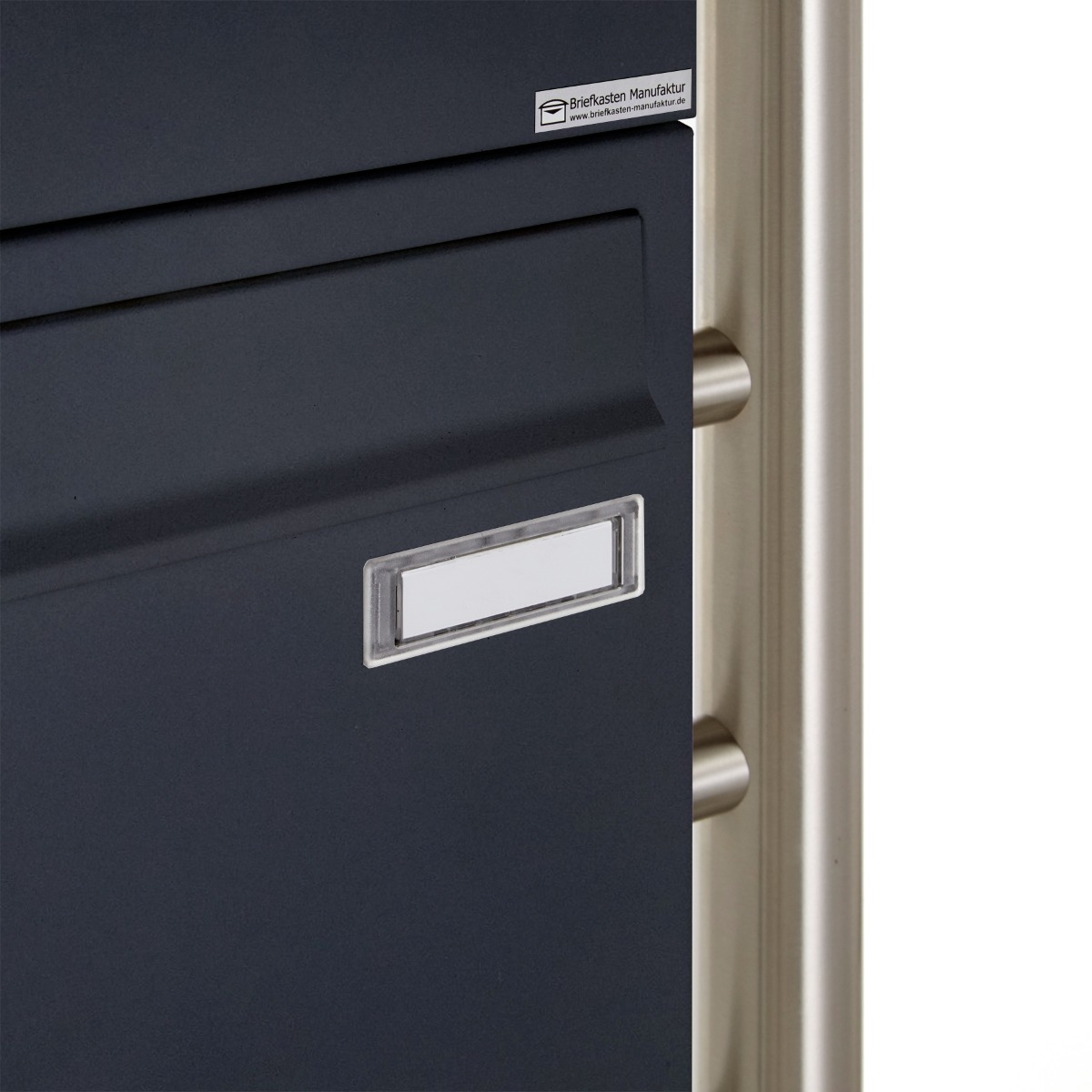 6er 2x3 Briefkastenanlage freistehend Design BASIC 381 ST-R - RAL 7016 anthrazitgrau 6er 2x3 Briefkastenanlage freistehend Design BASIC 381 ST-R - RAL 7016 anthrazitgrau