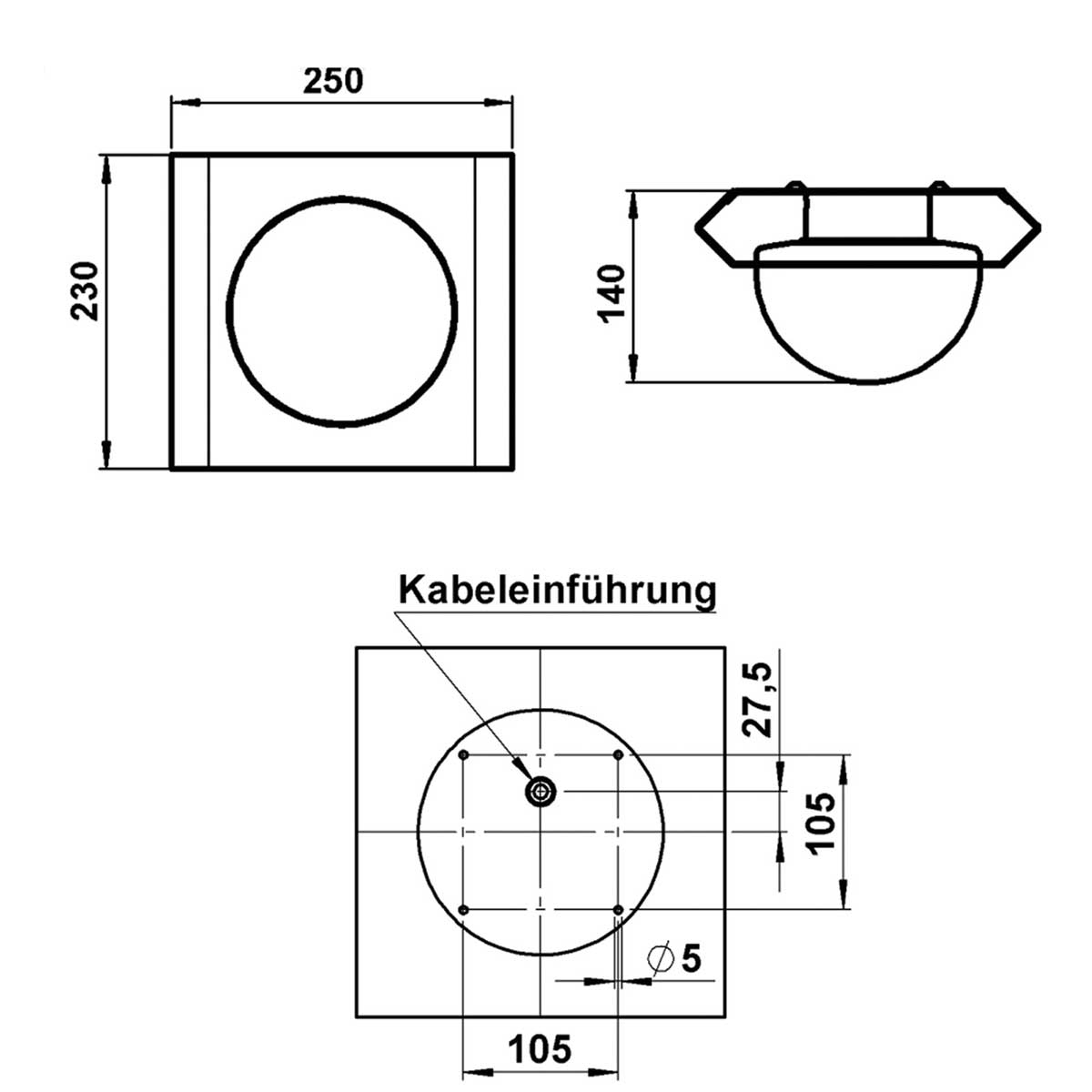 Abmessungen Abmessungen