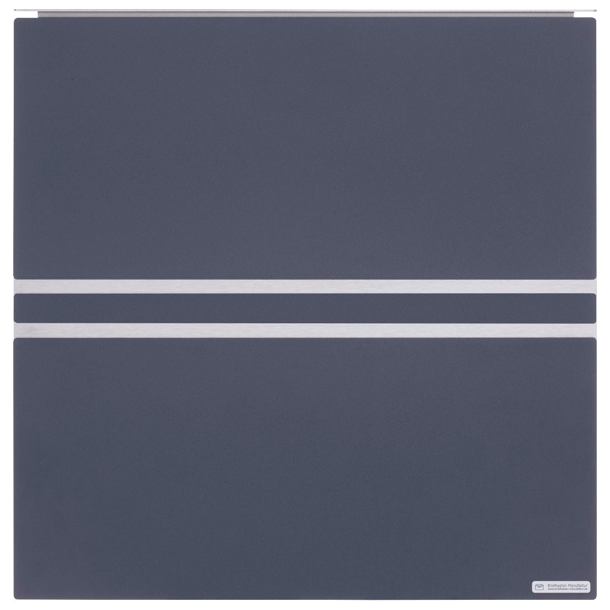 Stainless steel design letterbox KÄSTNER - Design line TWOSmall in RAL of your choice Stainless steel design letterbox KÄSTNER - Design line TWOSmall in RAL of your choice