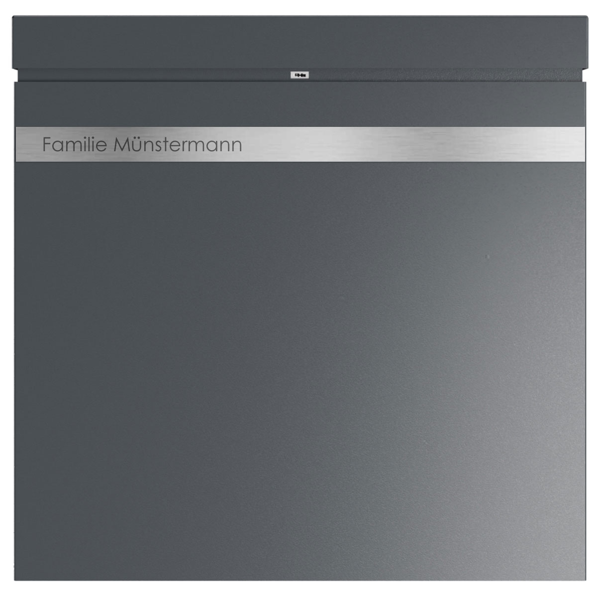 c8bf49b9e04088b8a5388147d9c5843182b69923 Briefkasten BRENTANO® - Design Elegance 3 - RAL 7016 anthrazitgrau