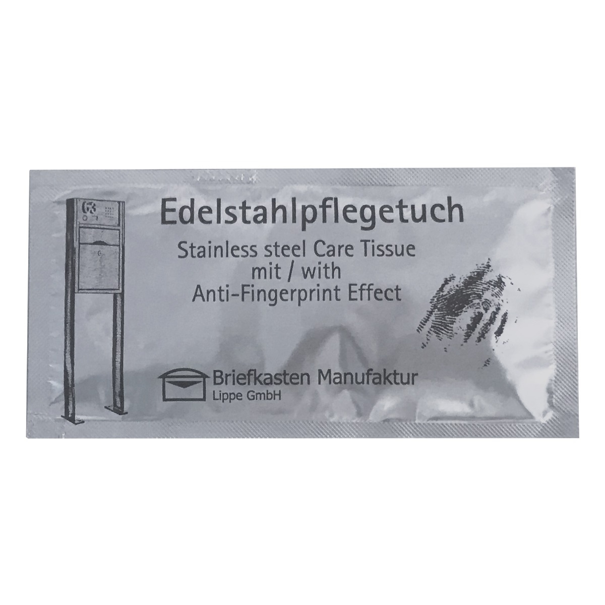 Set van 10 roestvrijstalen schoonmaakdoekjes met anti-vingerafdrukeffect Set van 10 roestvrijstalen schoonmaakdoekjes met anti-vingerafdrukeffect