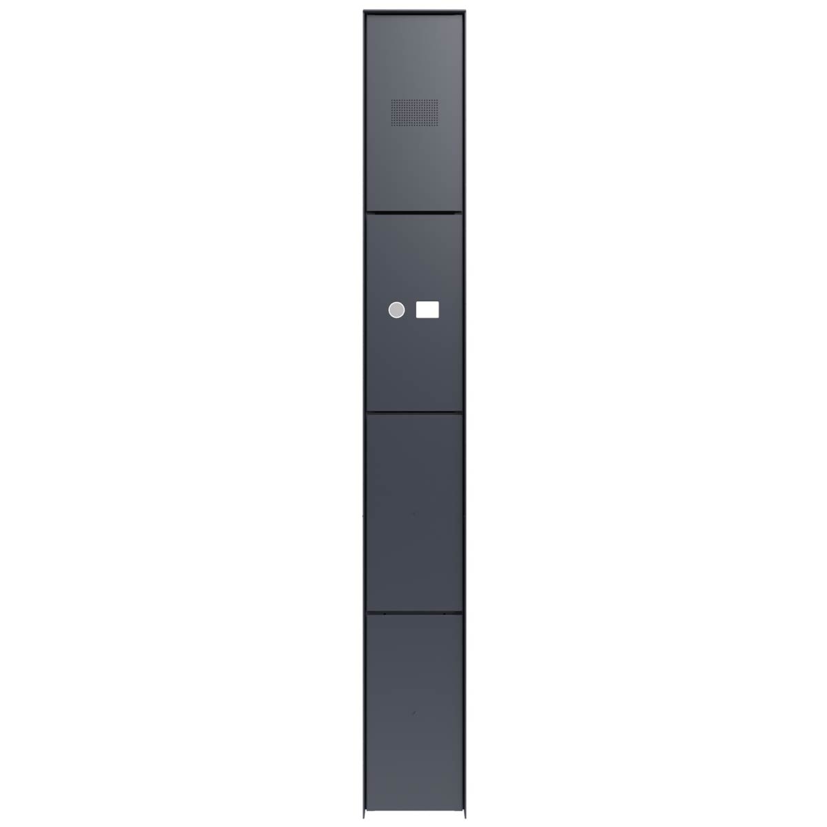Design Klingelsäule GOETHE 200x1600 - RAL nach Wahl Design Klingelsäule GOETHE 200x1600 - RAL nach Wahl