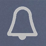 Bell as laser engraving in contrasting colour Bell as laser engraving in contrasting colour