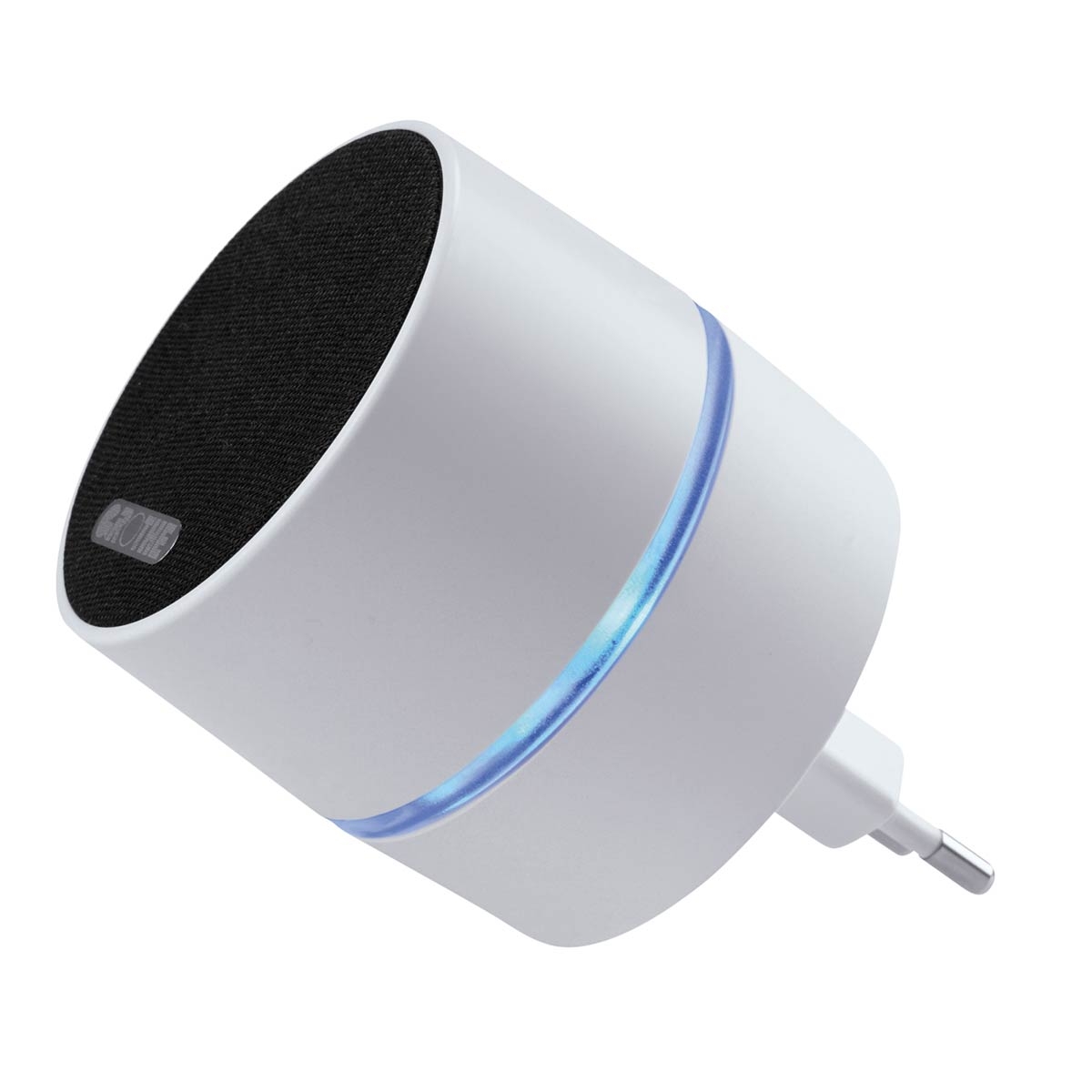 Timbre radiofónico Euroenchufe 230 V idioma DE blanco CALIMA + radiotransmisor empotrado - para pulsadores mecánicos Timbre radiofónico Euroenchufe 230 V idioma DE blanco CALIMA + radiotransmisor empotrado - para pulsadores mecánicos