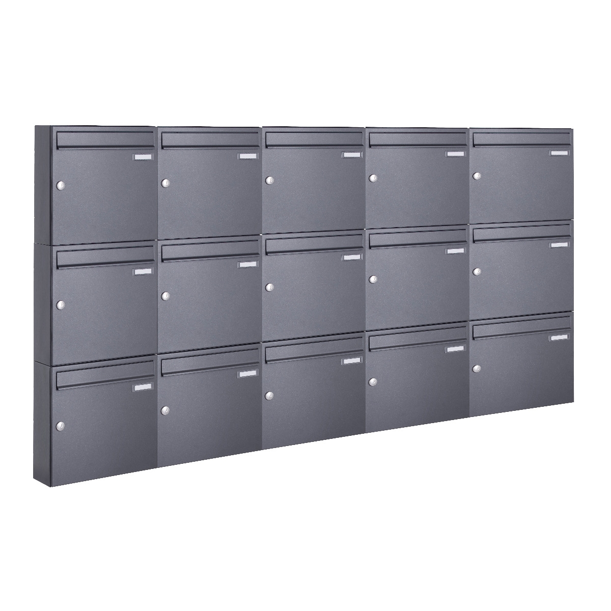 15 5x3 surface-mounted letterbox design BASIC 382A AP - DB703 micaceous iron ore