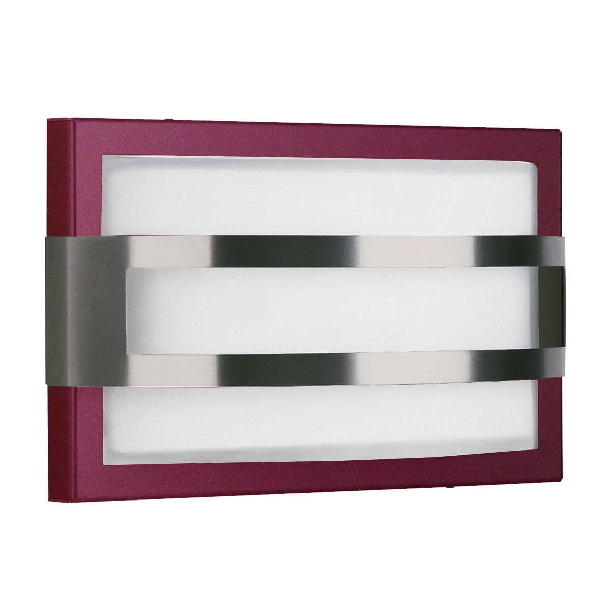 2101314567d50dd261b57af7d5bf767c15969719 Design wall light ZUSE 280x180 bi-colour - polished stainless steel - RAL of your choice