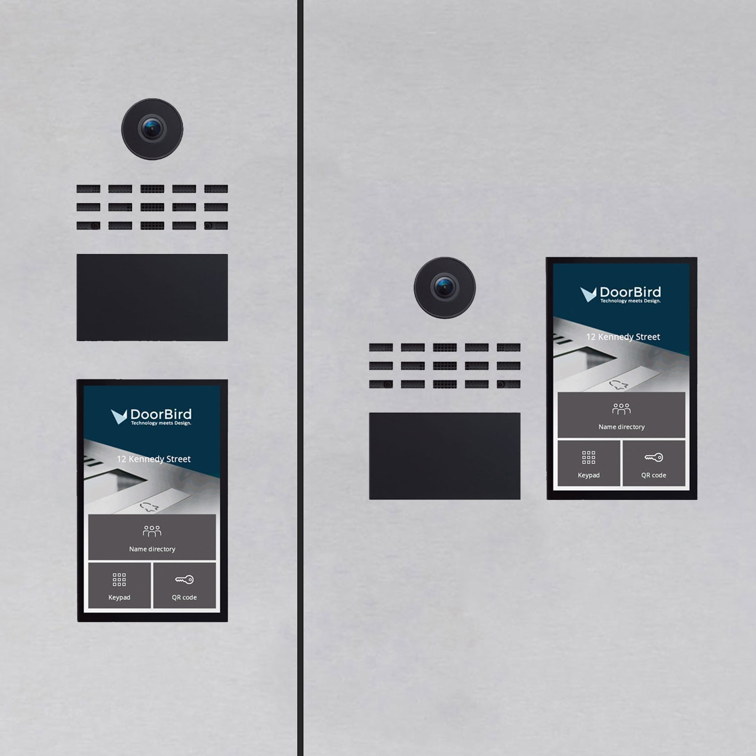 DoorBird D3100E Video- Sprechanlage mit 7 Zoll Display