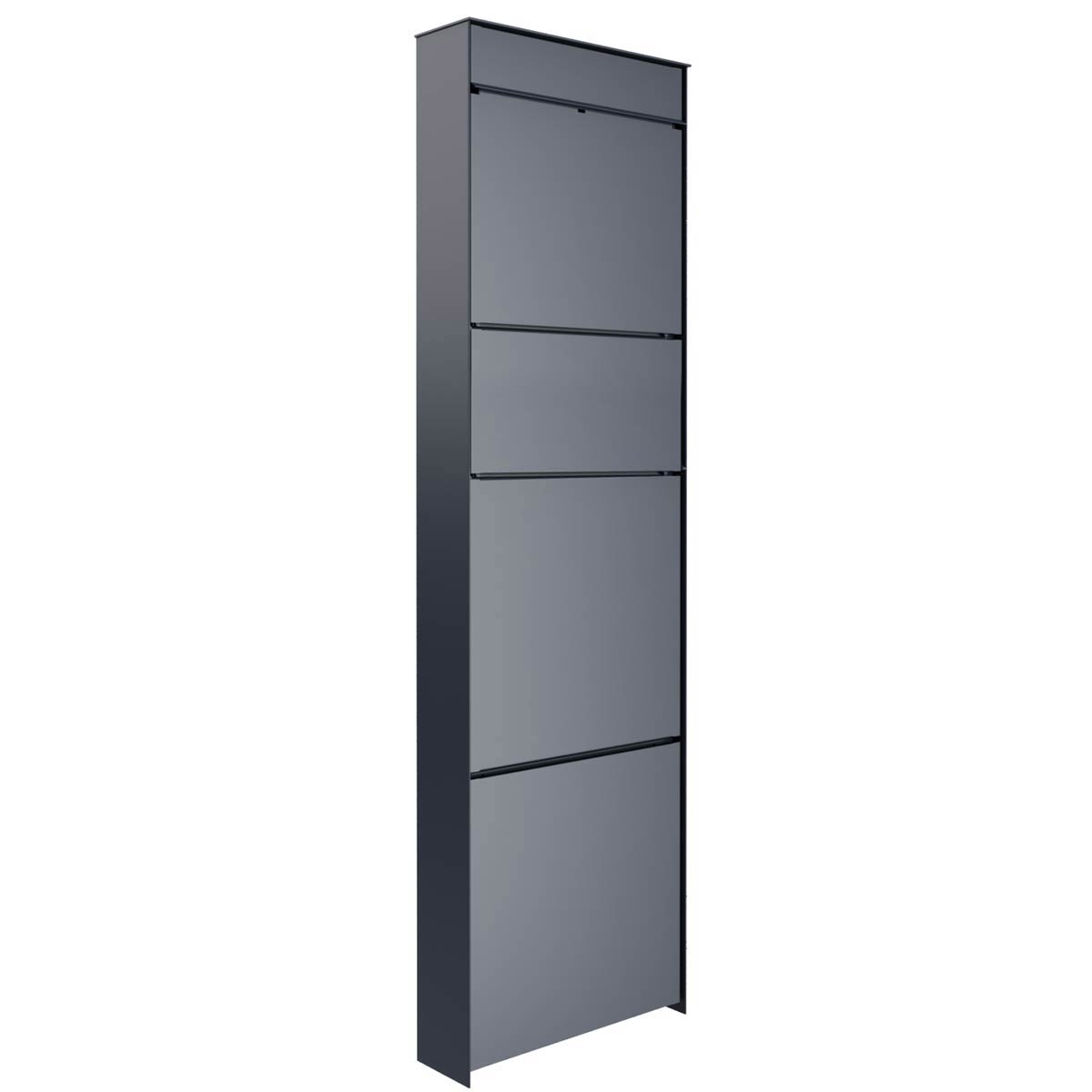 Design brievenbuszuil GOETHE 1400 - RAL naar keuze Design brievenbuszuil GOETHE 1400 - RAL naar keuze