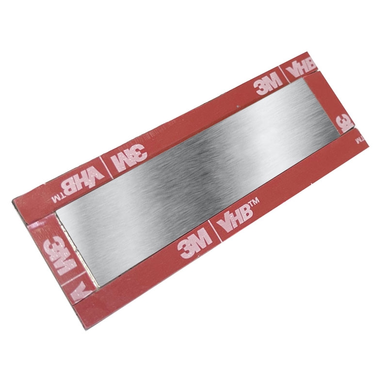 3a637f6dee06b550c13637709eb635151f2ca76f Targhetta da incasso per cassetta postale BASIC - 2 parti - piastra portante + targhetta