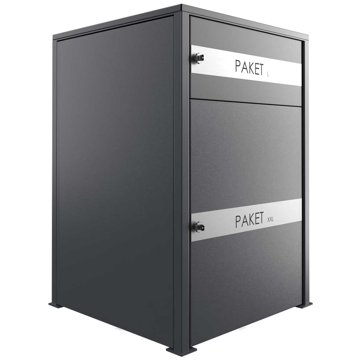 Paketbox BOXsystem BASIC 752V2 - RAL nach Wahl - 2x Paketkasten Paketbox BOXsystem BASIC 752V2 - RAL nach Wahl - 2x Paketkasten