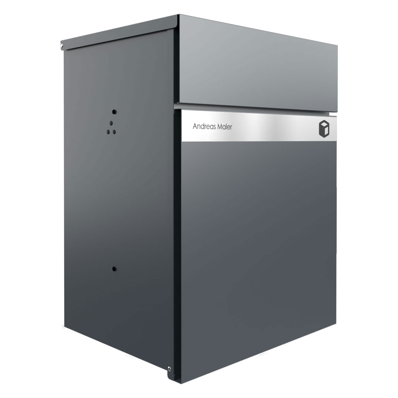 Paczkomat natynkowy KANT Edition - Design Elegance 2 - RAL 7016 szary antracytowy