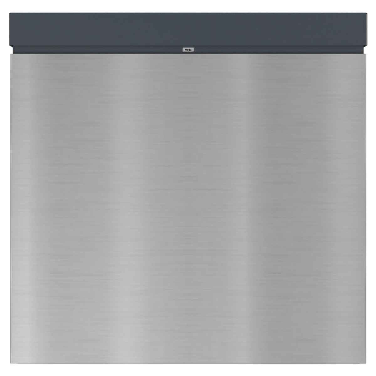 Design Briefkasten BRENTANO® - BI-Color VA geschliffen - RAL 7016 anthrazitgrau