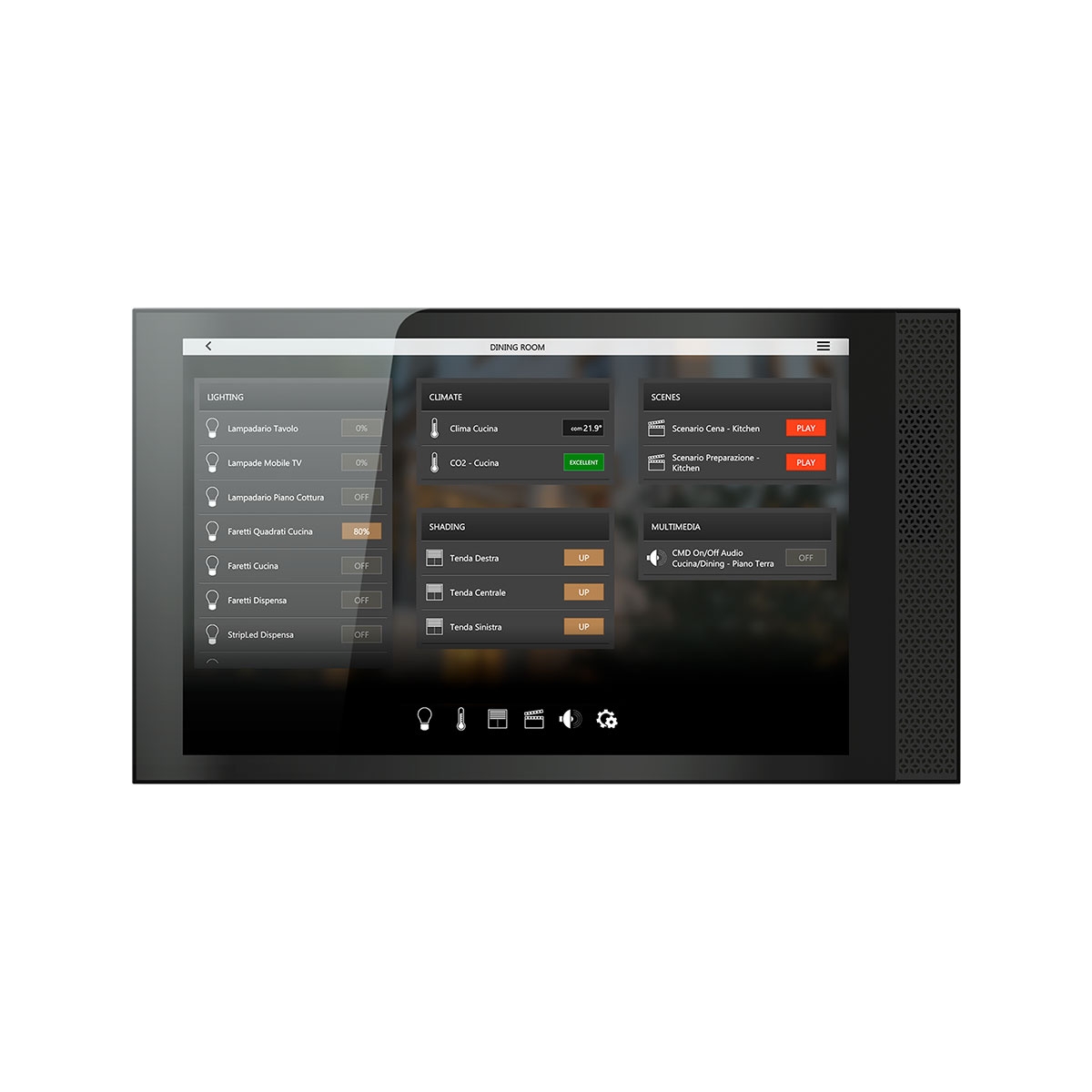 Ekinex Delégo panel 8" Smart