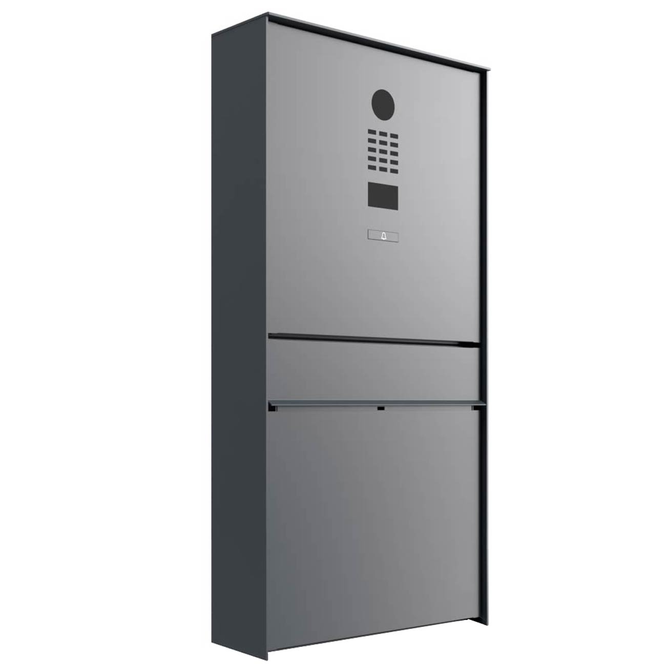 Design surface-mounted letterbox GOETHE AP - RAL of your choice - DoorBird video intercom system Design surface-mounted letterbox GOETHE AP - RAL of your choice - DoorBird video intercom system