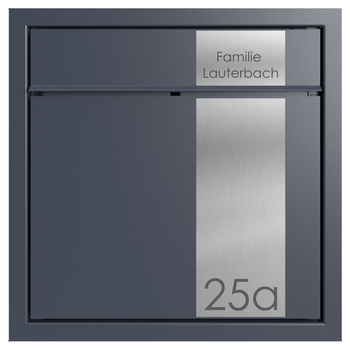 Unterputz Briefkasten GOETHE UP - Design Elegance 2 - RAL nach Wahl Unterputz Briefkasten GOETHE UP - Design Elegance 2 - RAL nach Wahl