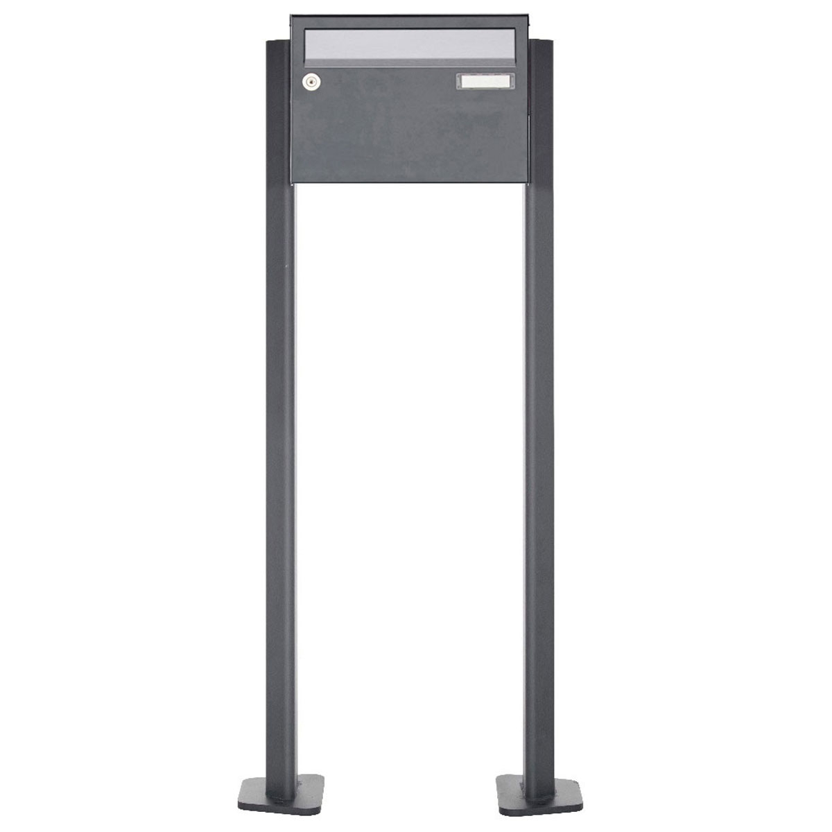 1 free-standing letterbox system Design BASIC Plus 385XP ST-T - stainless steel RAL of your choice 1 free-standing letterbox system Design BASIC Plus 385XP ST-T - stainless steel RAL of your choice