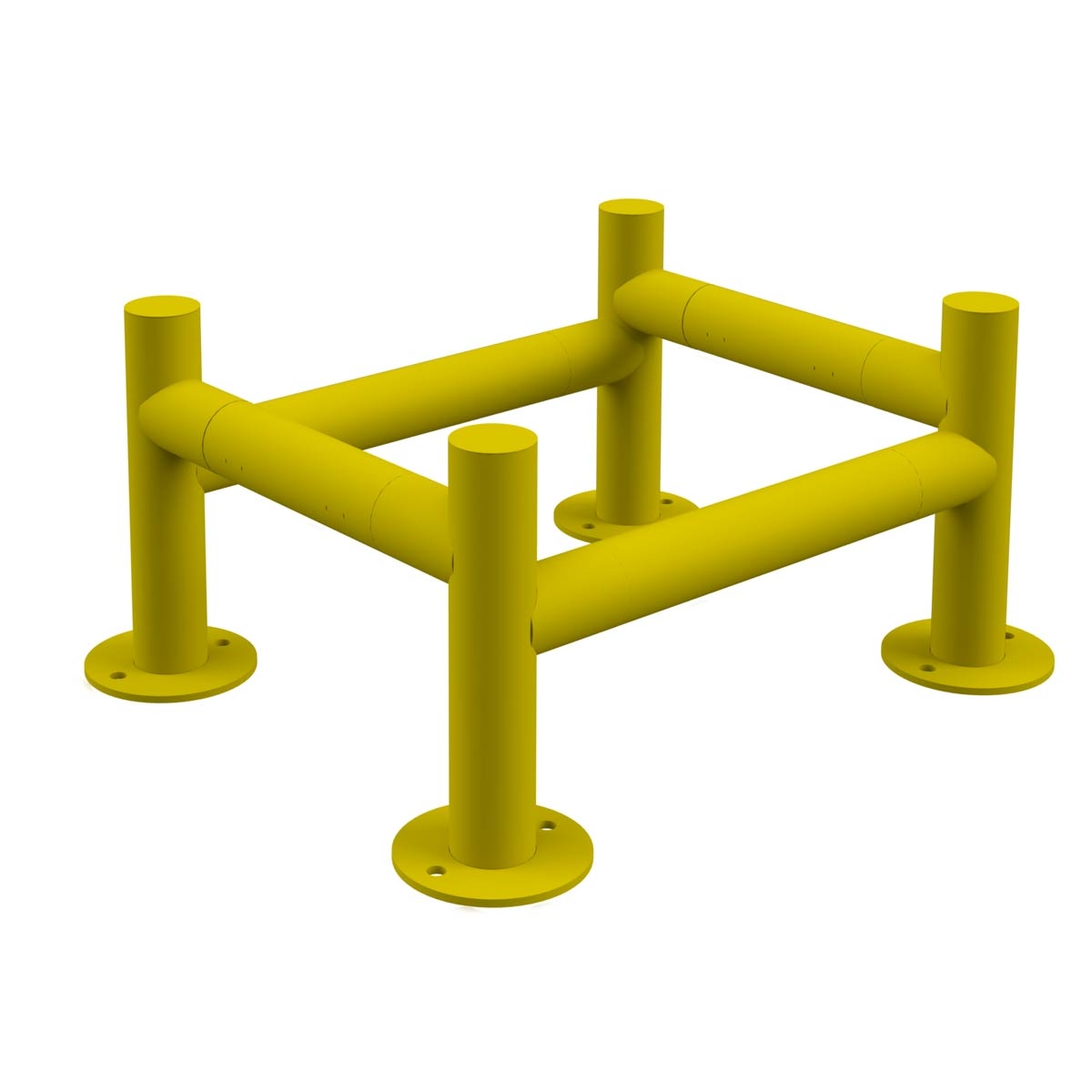 44e7320a7bf7ca484a54a2c0b7ae8e3960207941 Impact protection 672 ST-R - suitable for pillars & columns - RAL of your choice