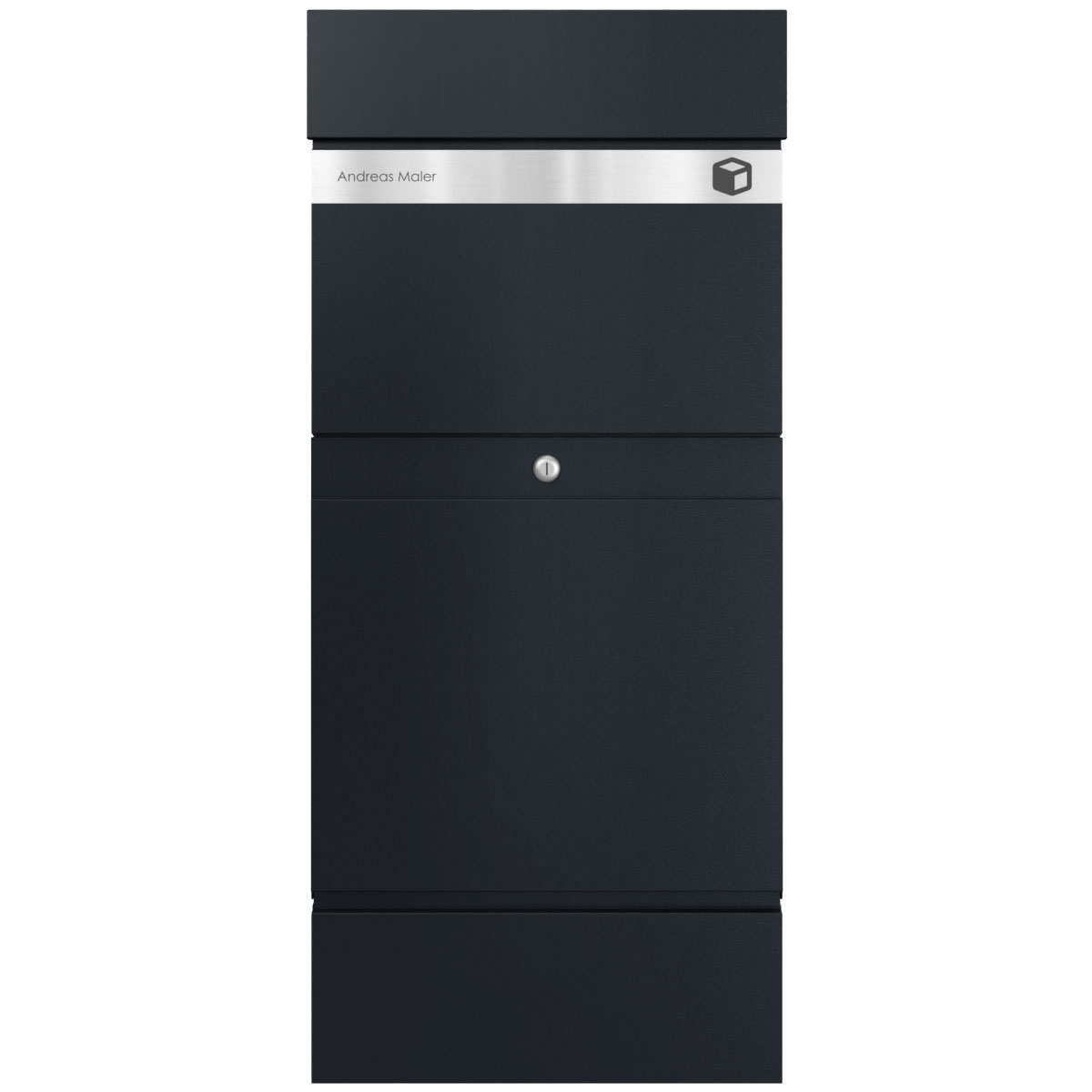 Standbriefkasten Paketbox KLEIST Edition - Design Elegance 2 - RAL 9005 tiefschwarz Standbriefkasten Paketbox KLEIST Edition - Design Elegance 2 - RAL 9005 tiefschwarz