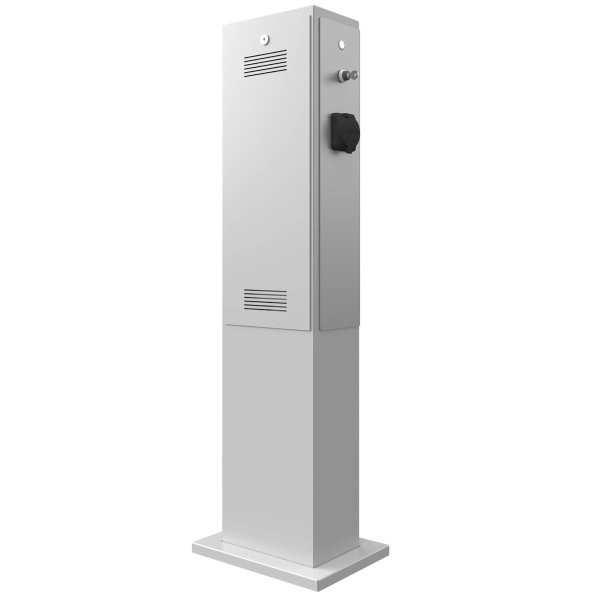 Ladesäule Plug BASIC Charge 1X - 22kW/32A mit 1x Typ 2 Steckdose