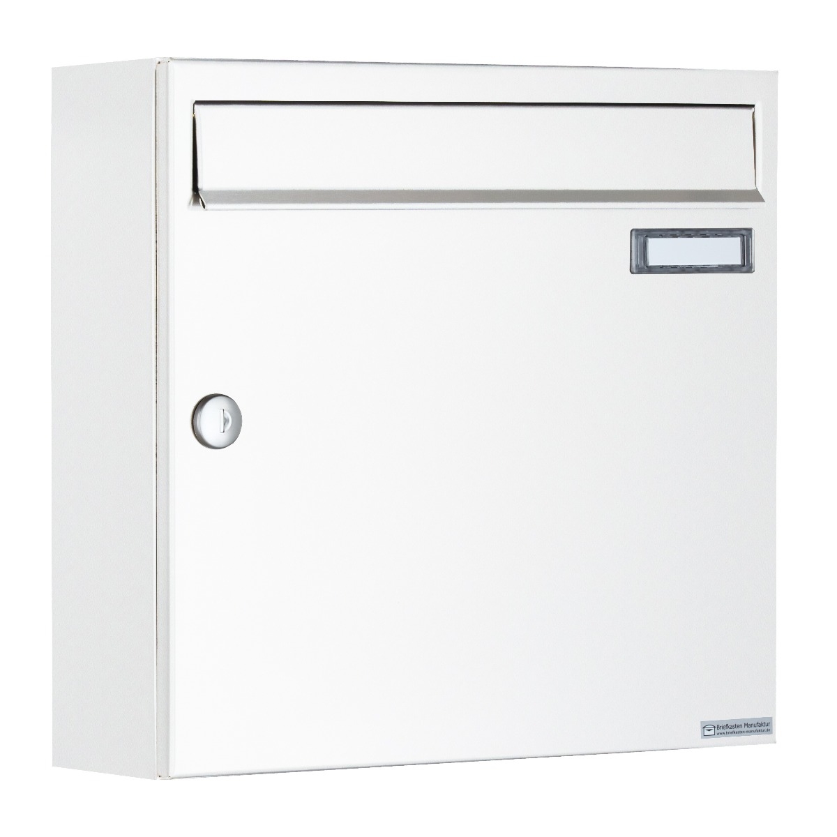 Aufputz Briefkasten Design BASIC 382A AP - 355x330x150 - RAL 9016 verkehrsweiß Aufputz Briefkasten Design BASIC 382A AP - 355x330x150 - RAL 9016 verkehrsweiß