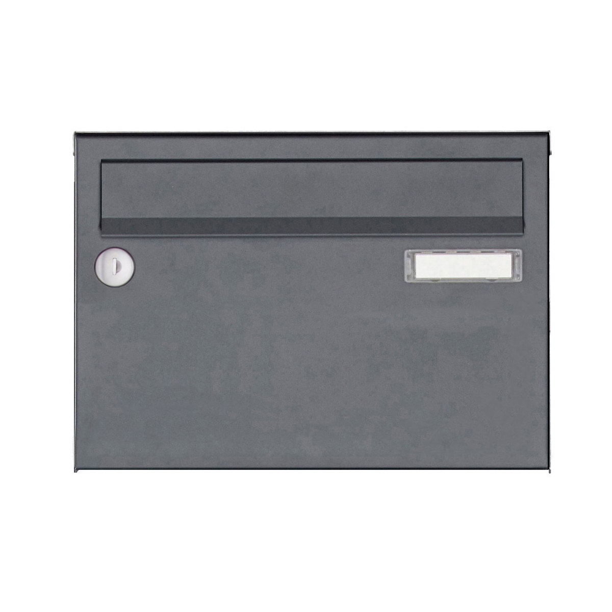Edelstahl Aufputz Briefkastenanlage Design BASIC Plus 385 XA 220 - RAL nach Wahl