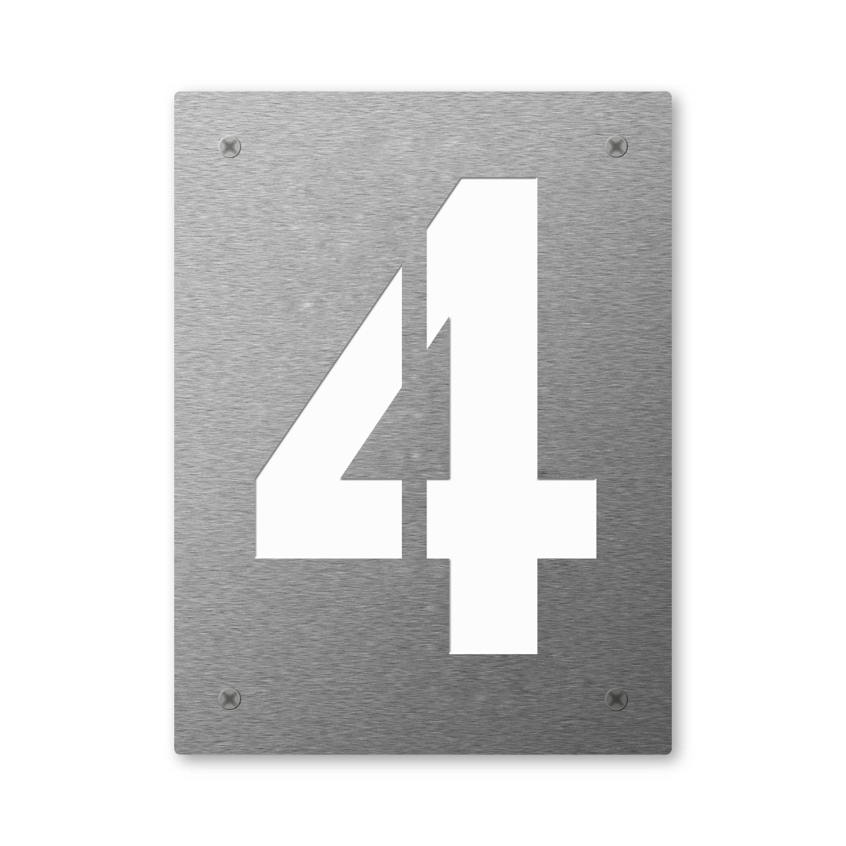 31eaa6143c6b84adb7a890def6ab5deb1a0dc9c5 Stainless steel house number Heym 240mm