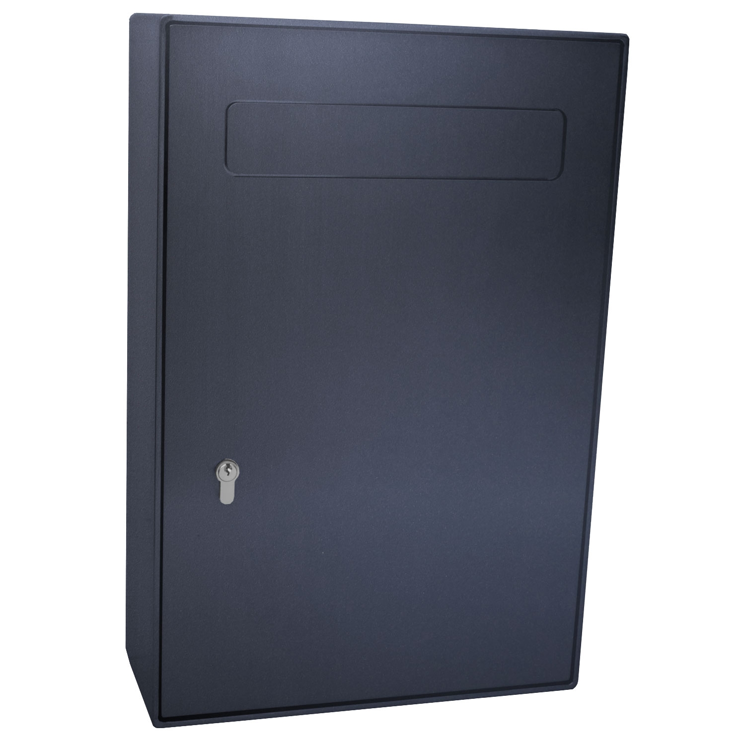 Veiligheidsbrievenbus type 116 AP - roestvrij staal met poedercoating - RAL naar keuze