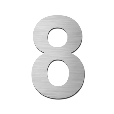 a41adbe3505e49ccf8ce6600200645e4c24fa1b7 Stainless steel V4A house number 75mm, self-adhesive