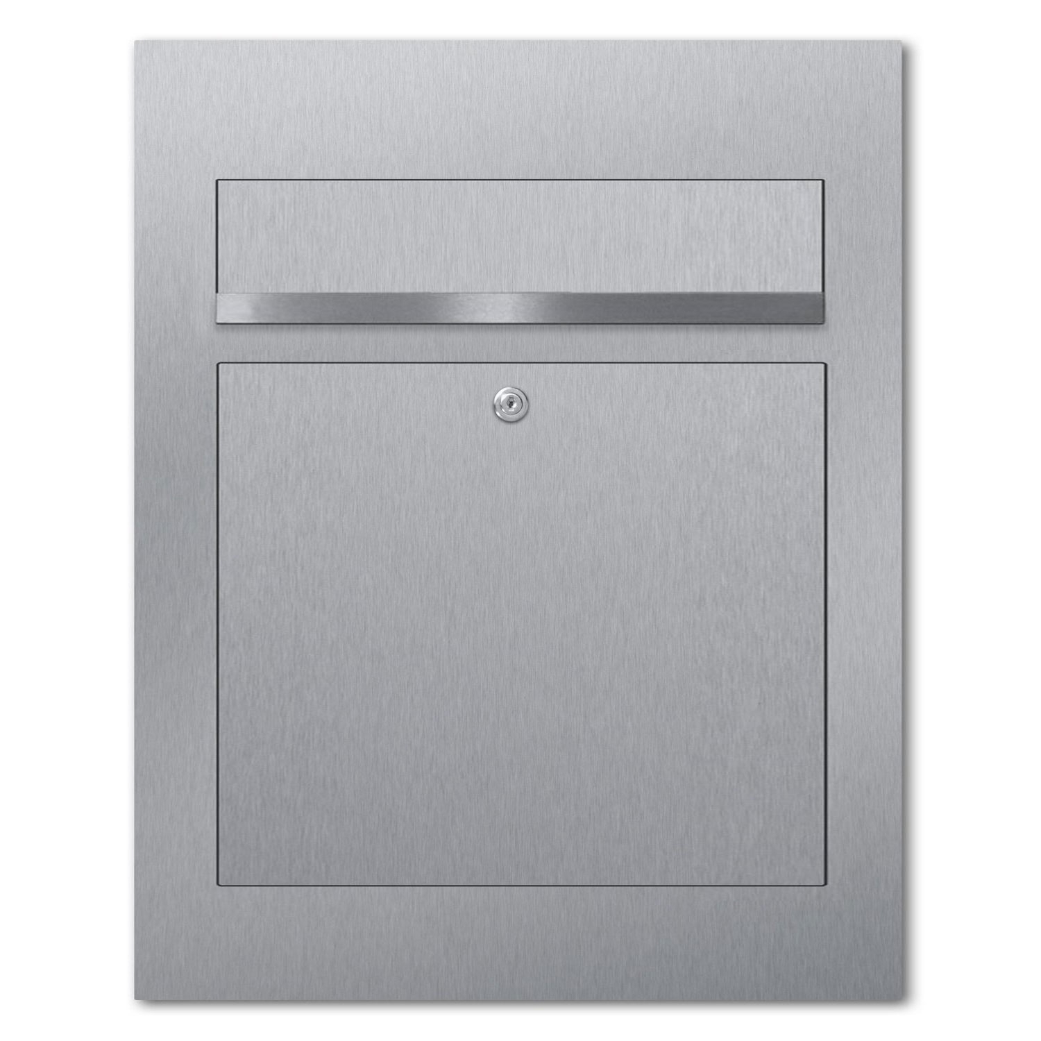 Edelstahl Design Briefkasten DESIGNER Style BIG Edelstahl Design Briefkasten DESIGNER Style BIG