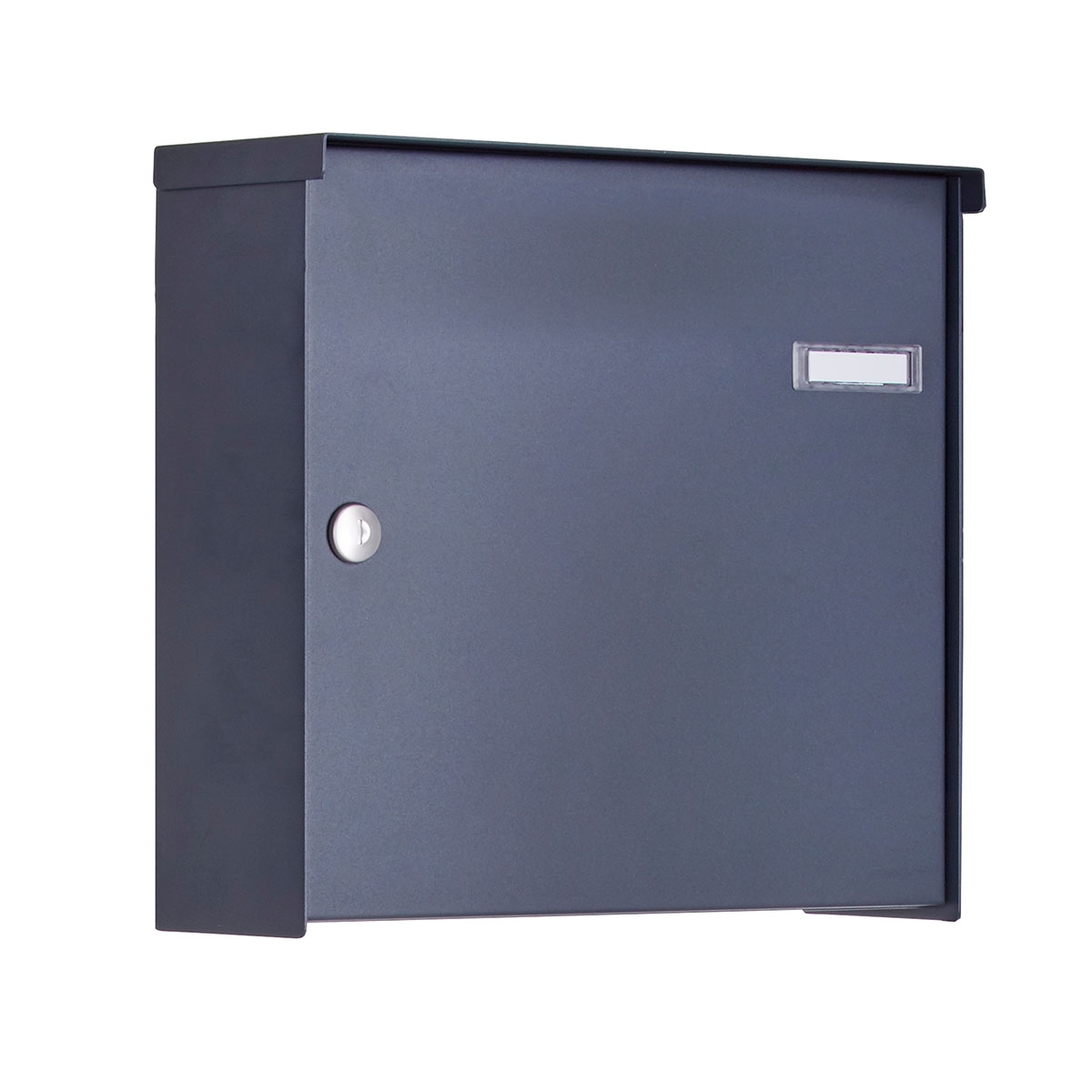 Stainless steel fence letterbox BASIC Plus 382XZ - RAL of your choice - removal from the rear Stainless steel fence letterbox BASIC Plus 382XZ - RAL of your choice - removal from the rear