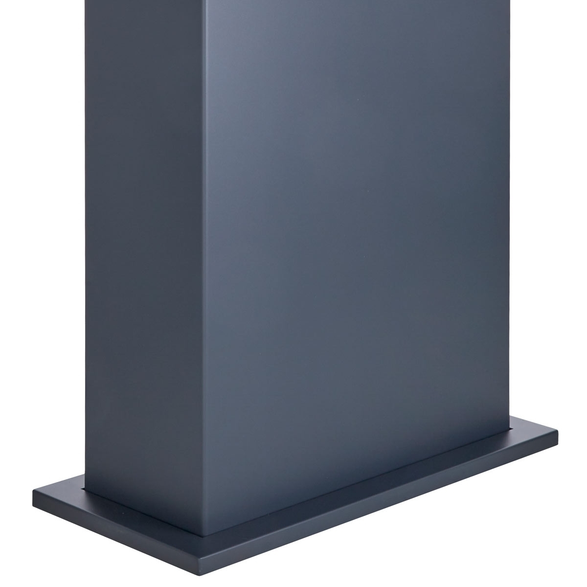 Edelstahl Briefkastensäule Designer BIG EDGE V2 - RAL nach Wahl - DoorBird Video- Sprechanlage Edelstahl Briefkastensäule Designer BIG EDGE V2 - RAL nach Wahl - DoorBird Video- Sprechanlage