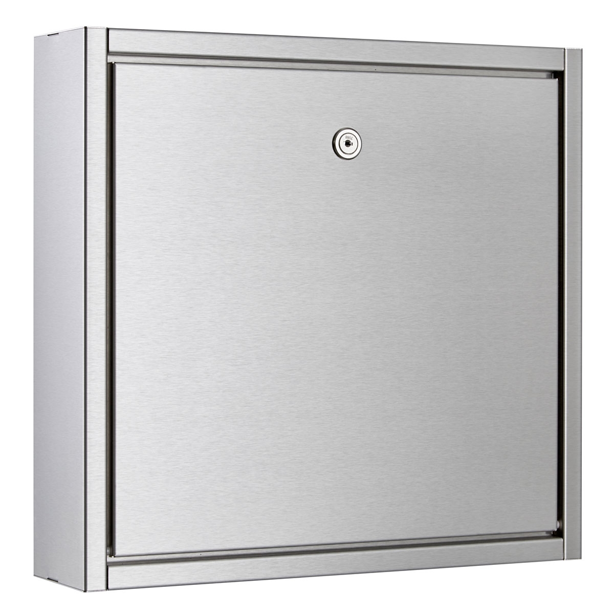 Cassetta per le lettere in acciaio inox per porte interne BIG - Adatta alla fessura per le lettere 410x140 mm Cassetta per le lettere in acciaio inox per porte interne BIG - Adatta alla fessura per le lettere 410x140 mm