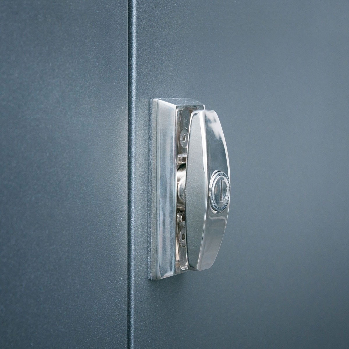 6er 2x3 parcel compartment system BASIC Plus 863X STL with parcel compartment 440x370 - polished stainless steel 6er 2x3 parcel compartment system BASIC Plus 863X STL with parcel compartment 440x370 - polished stainless steel