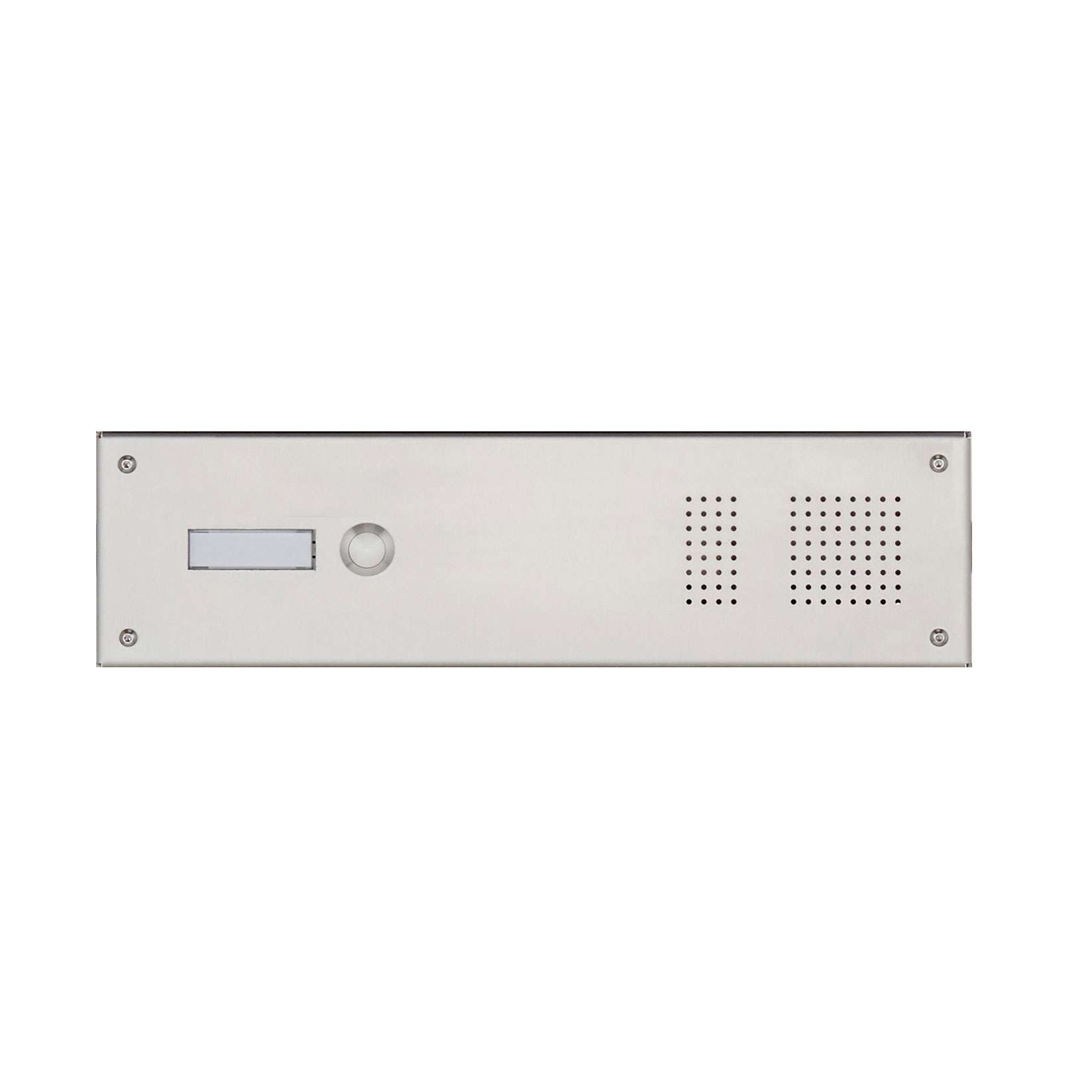 Coperchio in acciaio inox 355x100 per 1 festa con perforazione vocale Coperchio in acciaio inox 355x100 per 1 festa con perforazione vocale