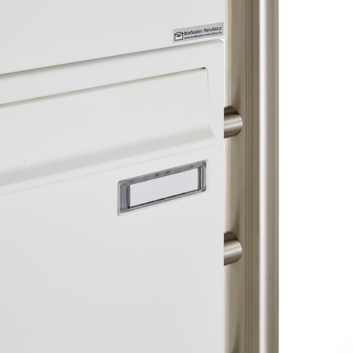 4er 2x2 letterbox system freestanding Design BASIC 381 ST-R - RAL 9016 traffic white 4er 2x2 letterbox system freestanding Design BASIC 381 ST-R - RAL 9016 traffic white