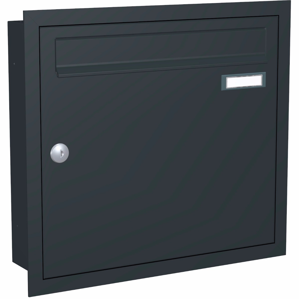 Stainless steel flush-mounted letterbox BASIC Plus 382XU UP - RAL of your choice Stainless steel flush-mounted letterbox BASIC Plus 382XU UP - RAL of your choice