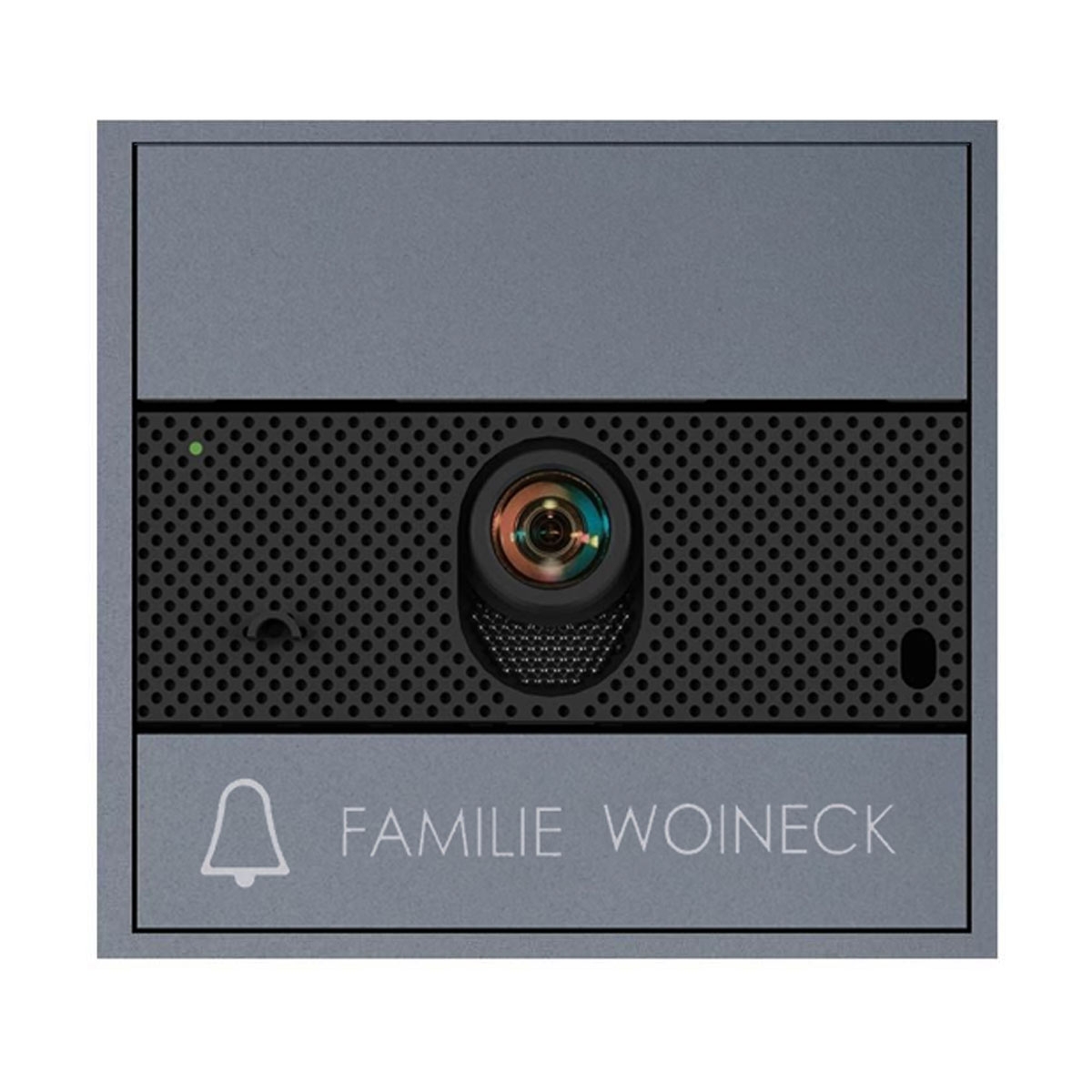 Ultra opbouw videodeurstation incl. 1210A voedingseenheid & LS8741 Wifi huisstation - complete set - RAL naar keuze Ultra opbouw videodeurstation incl. 1210A voedingseenheid & LS8741 Wifi huisstation - complete set - RAL naar keuze
