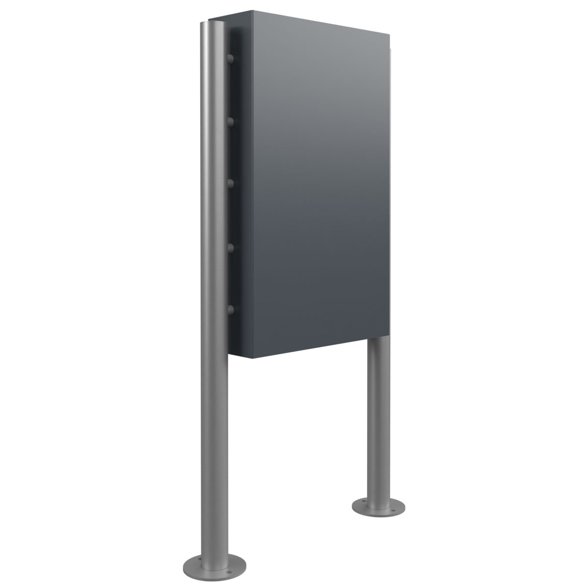 Design Standbriefkasten GRIMM - Farbe nach Wahl mit Ekinex Dico IP-Videosprechanlage