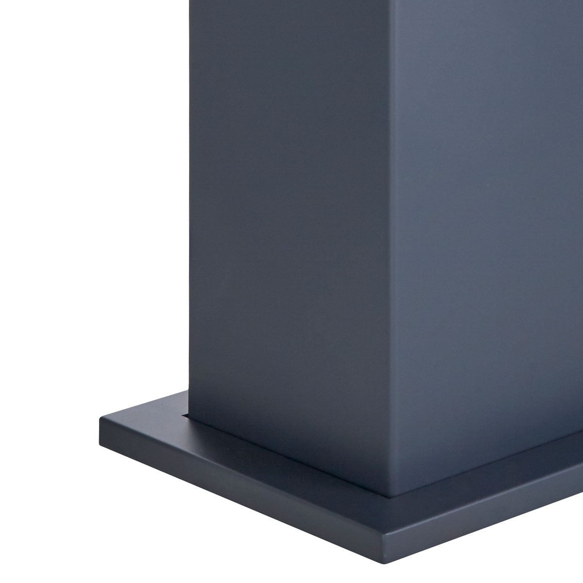 Edelstahl Briefkastenpaketsäule Designer BIG - RAL nach Wahl - GIRA System 106 - 3-fach vorbereitet