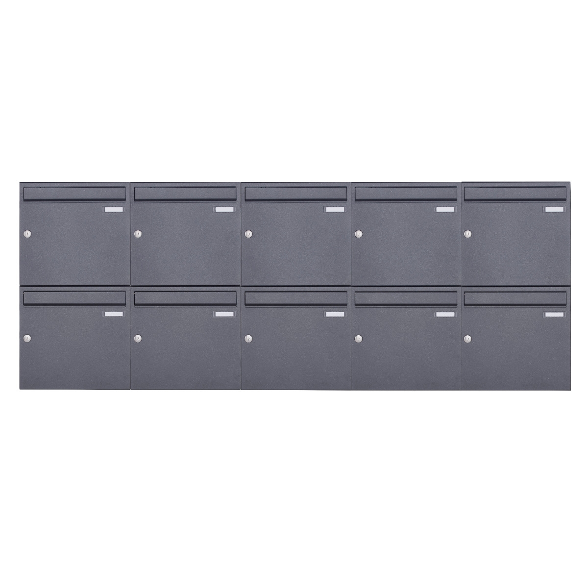 10x5x2 surface-mounted letterbox design BASIC 382A AP - DB703 micaceous iron ore 10x5x2 surface-mounted letterbox design BASIC 382A AP - DB703 micaceous iron ore