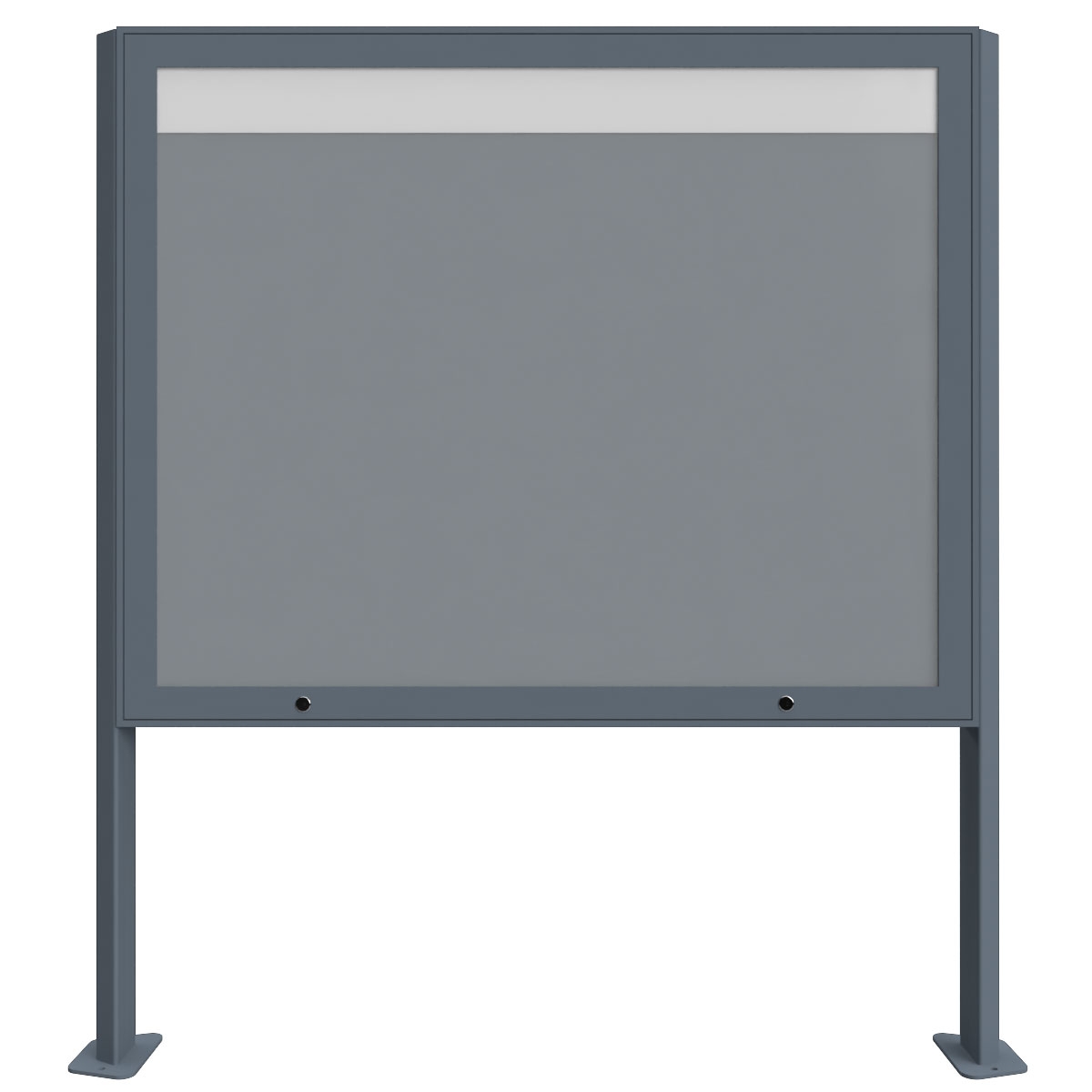 Free-standing display case FLEMING ST-T - 16 × DIN A4 - 1330 × 1080 mm - RAL of your choice Free-standing display case FLEMING ST-T - 16 × DIN A4 - 1330 × 1080 mm - RAL of your choice