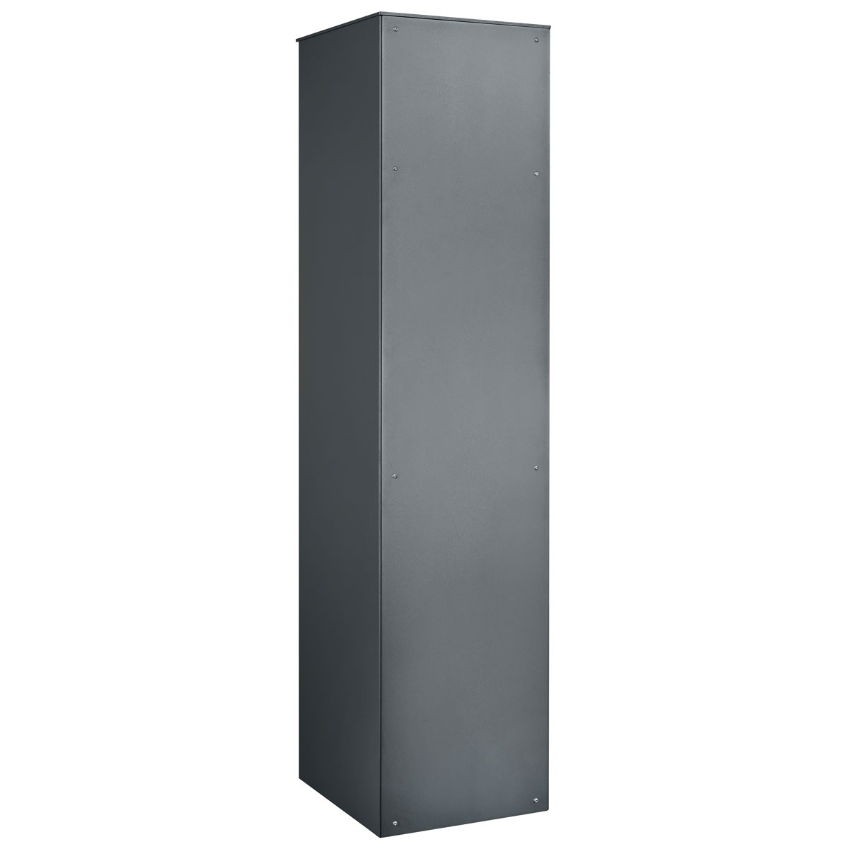 Letterbox pedestal BASIC Plus 864X with parcel compartment 550x370 & bell box - RAL of your choice Letterbox pedestal BASIC Plus 864X with parcel compartment 550x370 & bell box - RAL of your choice