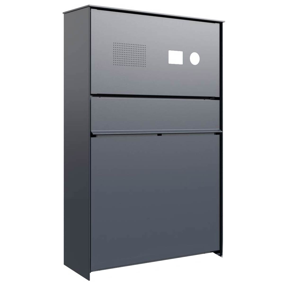 Design surface-mounted letterbox GOETHE AP - RAL of your choice - Doorbell intercom box - INDIVIDUAL Design surface-mounted letterbox GOETHE AP - RAL of your choice - Doorbell intercom box - INDIVIDUAL