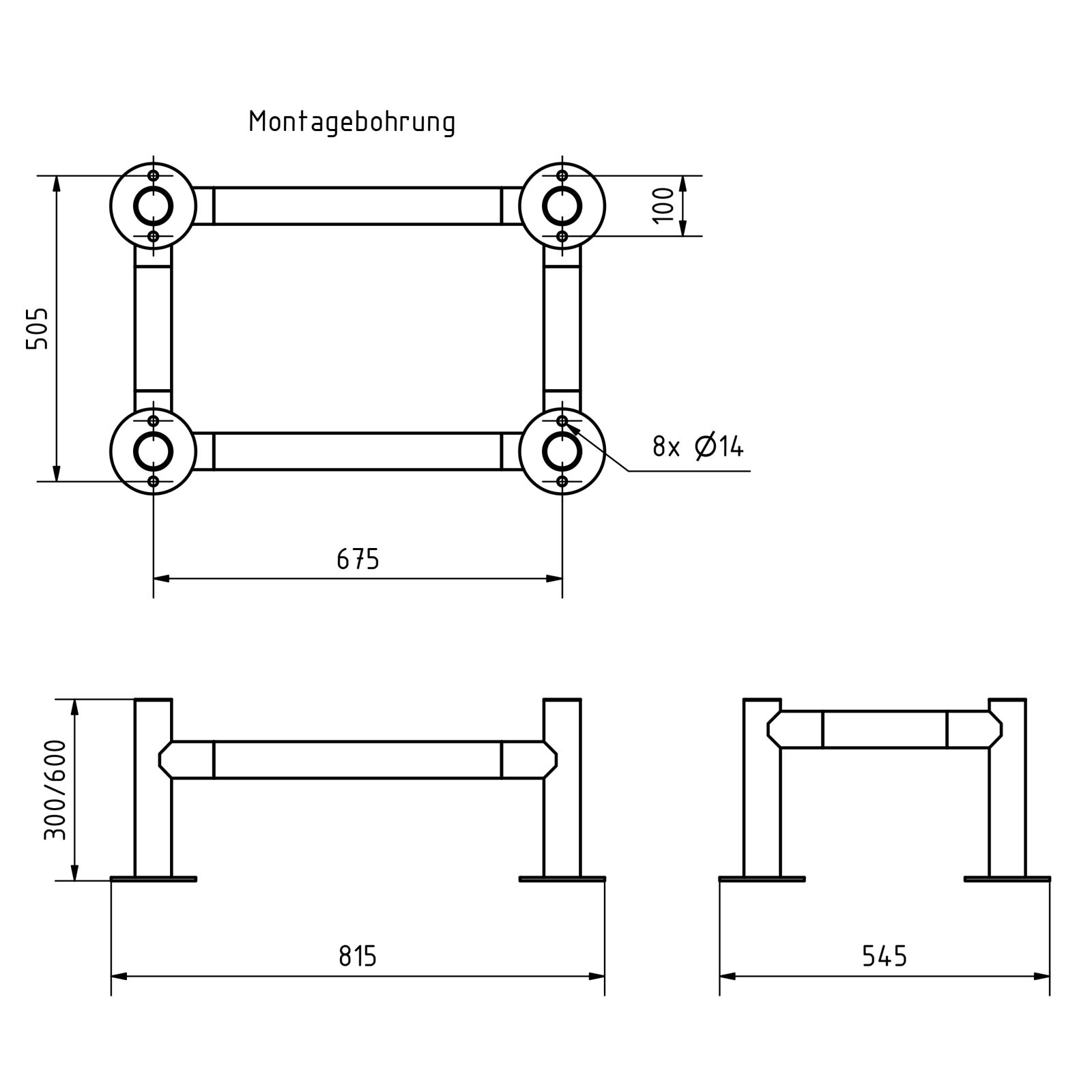 ad3093f80663c1779479ad9b2482a369de268ae2 Impact protection 672 ST-R - suitable for columns & pillars - polished V2A stainless steel