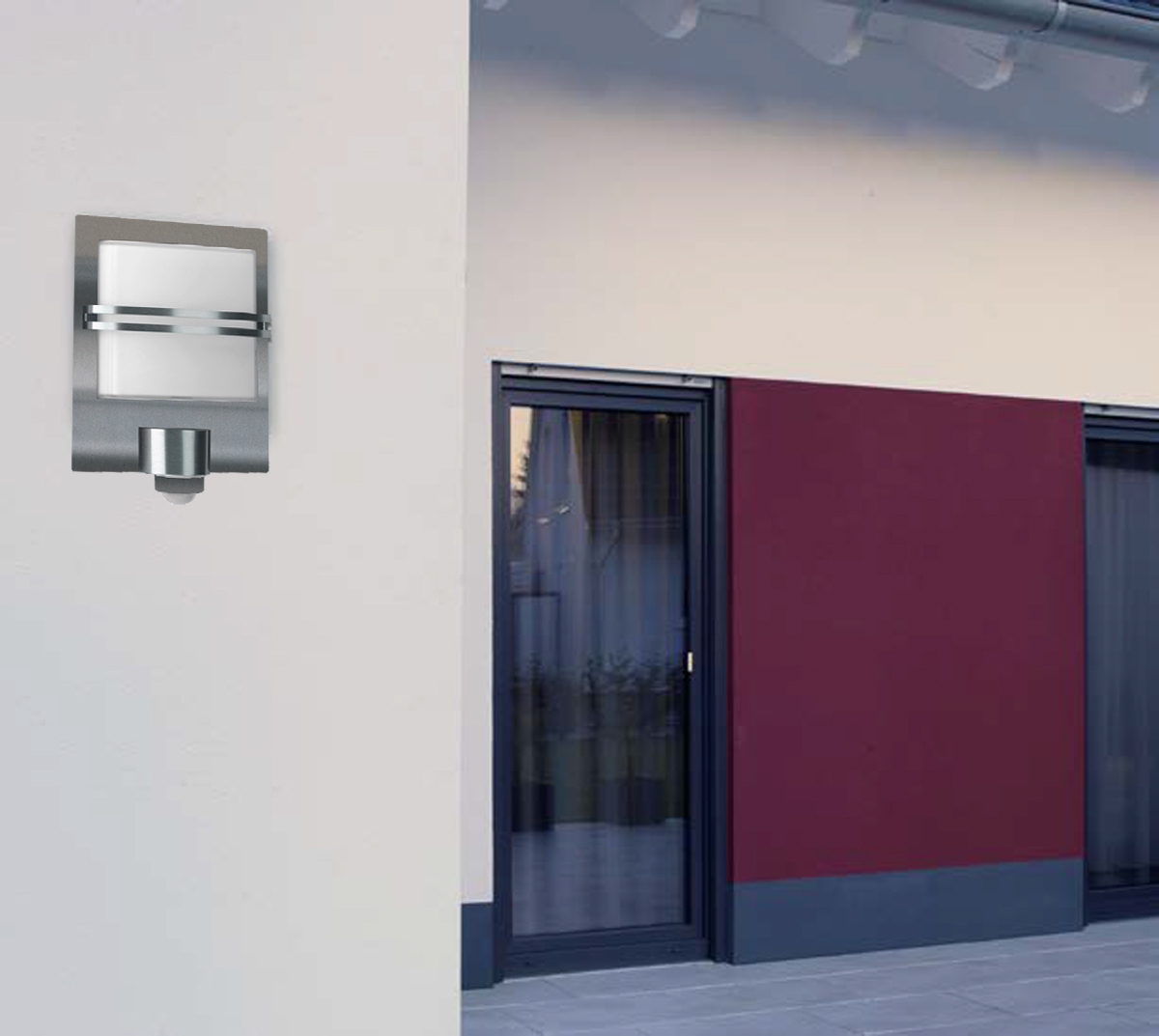 fc9d46b3ba5a2717cf045db5c97a2964a81a7dd2 PREMIUM wall light with motion detector 260x355 powder-coated