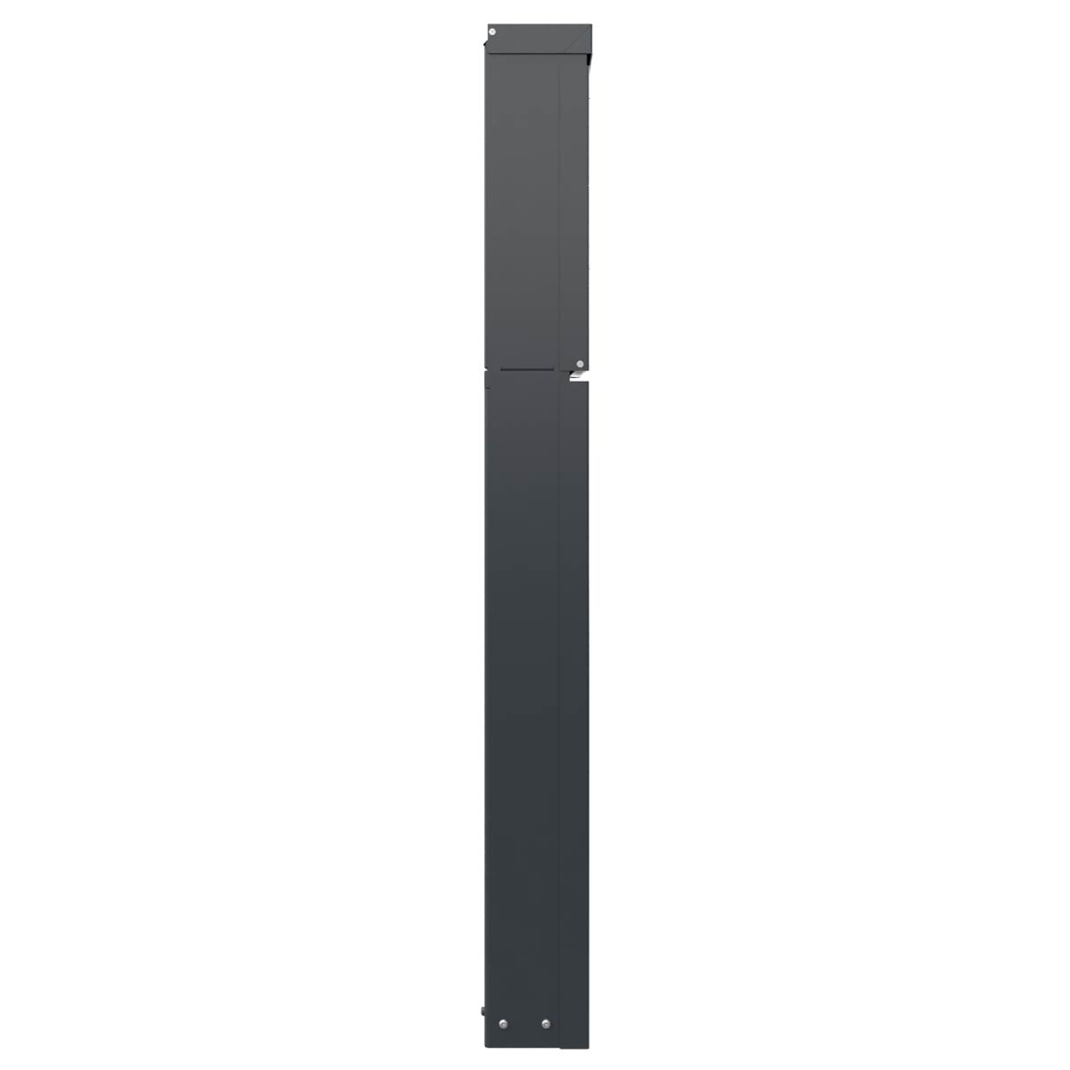 BRENTANO® letterbox pedestal - Elegance 3 design - RAL 7016 anthracite grey BRENTANO® letterbox pedestal - Elegance 3 design - RAL 7016 anthracite grey