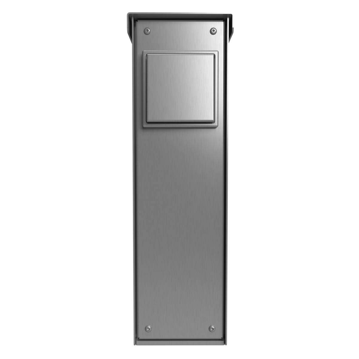Socket outlet pillar BASIC 372 for floor mounting - polished V2A stainless steel Socket outlet pillar BASIC 372 for floor mounting - polished V2A stainless steel