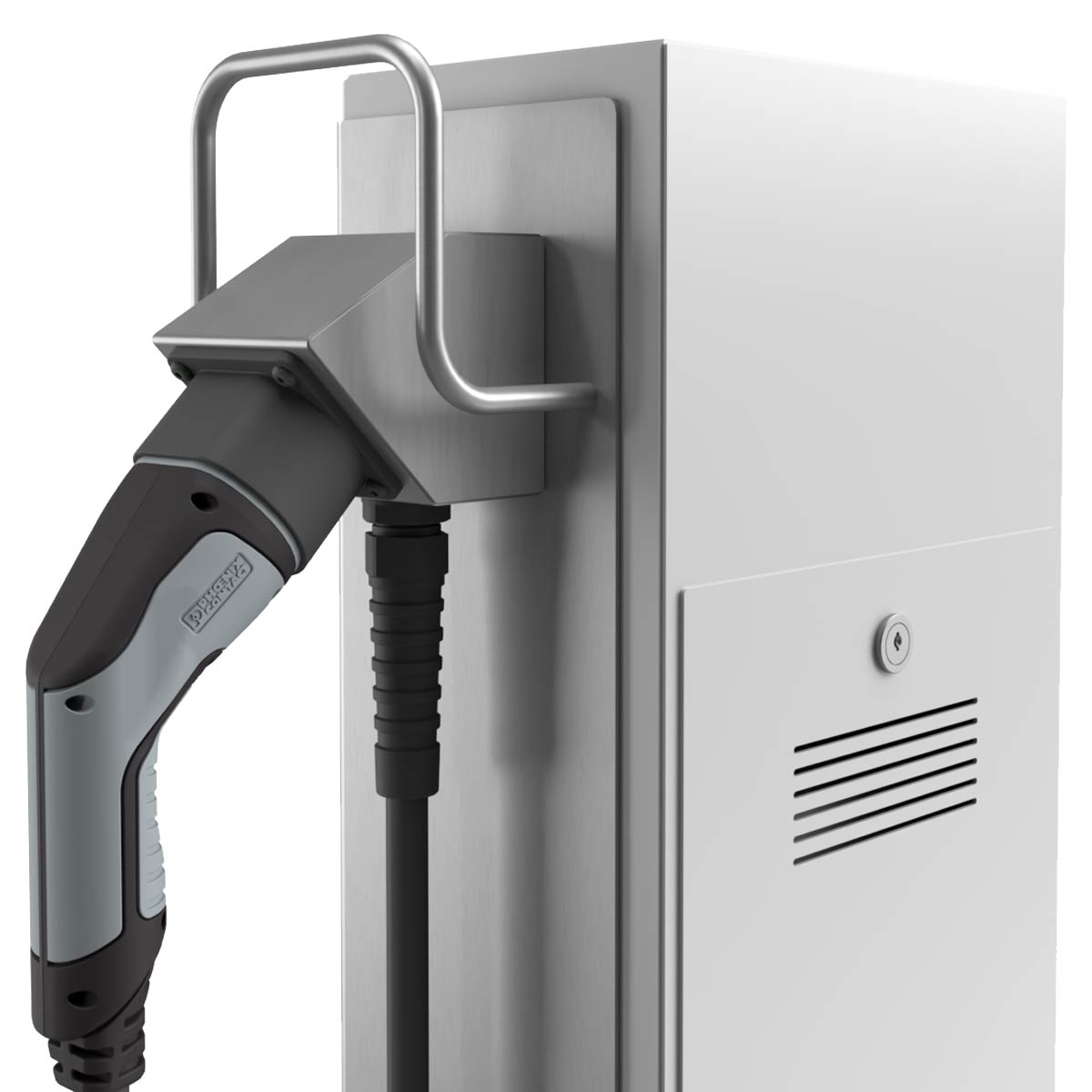 Charging pole Draw BASIC Charge 1X - 22kW/32A with 1x type 2 charging cable Charging pole Draw BASIC Charge 1X - 22kW/32A with 1x type 2 charging cable