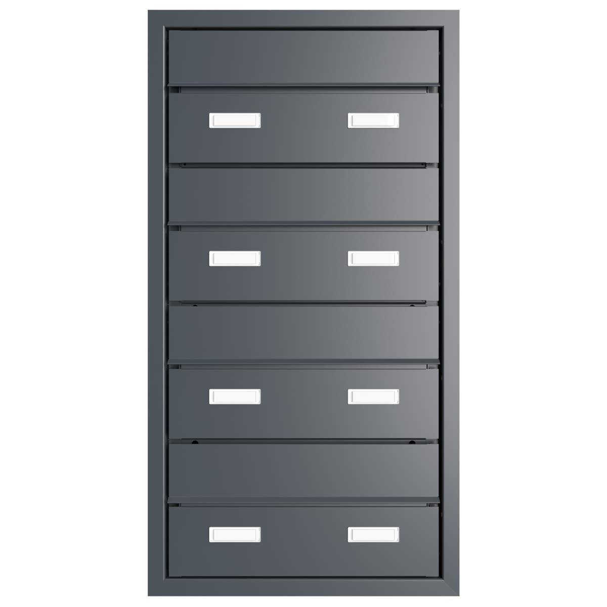 4er 1x4 design letterbox GOETHE MDW with nameplate - RAL of your choice 4er 1x4 design letterbox GOETHE MDW with nameplate - RAL of your choice